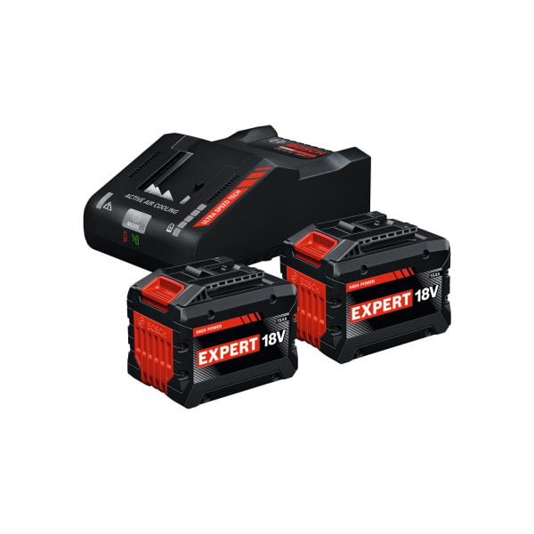 BOSCH EXPERT - Starter Set: EXAL18V-160 + 2x EXBA18V-150 im Karton