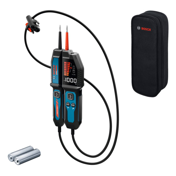 BOSCH EXPERT - Spannungsprüfer 1000V IP65 +2xAAA +Tasche