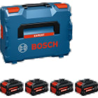 BOSCH EXPERT - Akkupack 4x 18V 5.5Ah L-Boxx