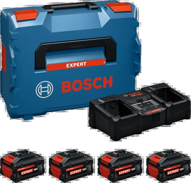 BOSCH EXPERT - Starter Set: EXAL18V2-320 + 2x EXBA18V-55 + 2x EXBA18V-80