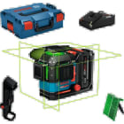 BOSCH EXPERT - Linienlaser IP65 18V +1x4Ah +Ladeger. L-Boxx