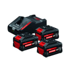 BOSCH EXPERT - Starter Set: EXAL18V-160 + 3x EXBA18V-80