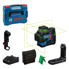 BOSCH WERKZEUG - Linienlaser GLL 12V-100-33 CG, 1 x Akku GBA 12V 2.0Ah in L-BOXX