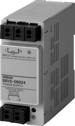 OMRON - Schaltnetzteil, 60 W, 100 bis 240 VAC Eingang, 24 VDC 2,5 A