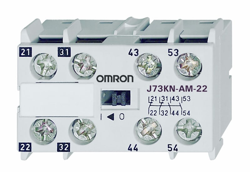 OMRON - Hilfskontakte, 4-polig, 2 S + 2 Ö für Mini-Leistungsschütz