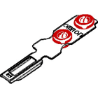 OMRON - Betätiger horizontal, für D4GS-N
