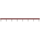 OMRON - Zubehör für PYF-PU, 31mm Steckbrücke, 8-polig, rot