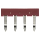 OMRON - Zubehör für PYF-PU/P2RF-PU, 7.75mm Steckbrücke, 4-polig, rot