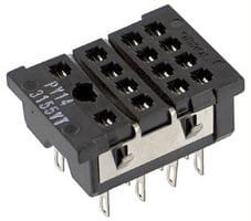 OMRON - Socket, back-connecting, 8-pin, solder terminals
