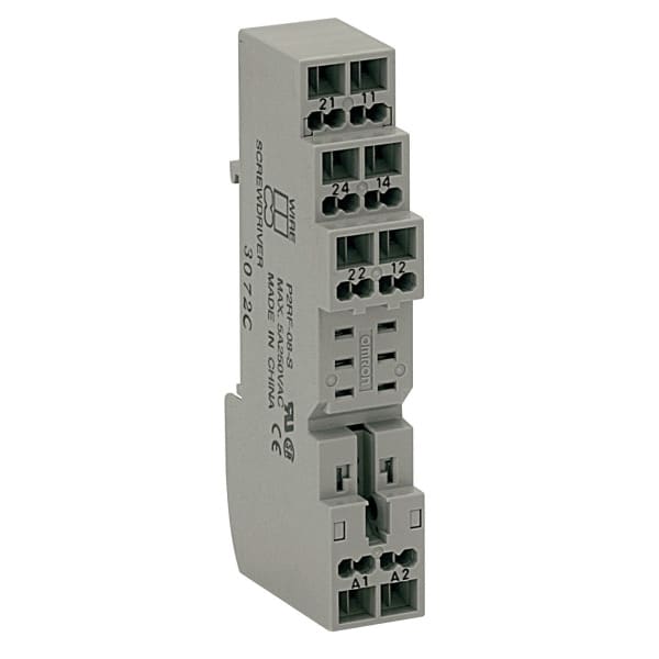 OMRON - SLC-Sockel (mit Federzugklemmen) für G2R-2-S