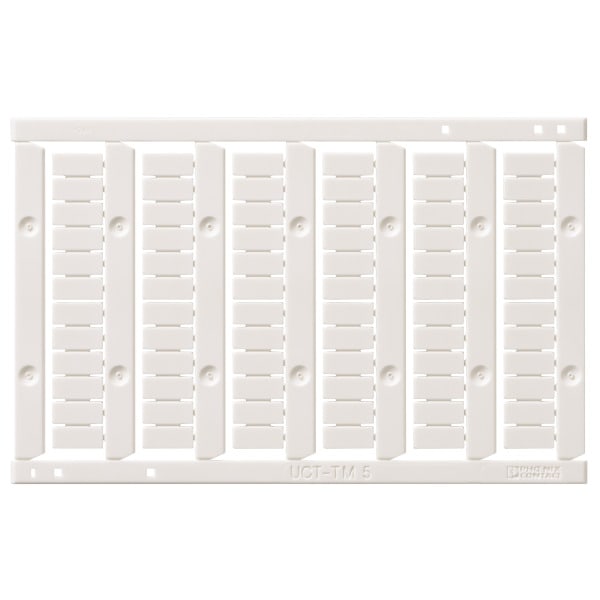 OMRON - Beschriftungsfeld für Reihenklemmen, unbeschriftet, 2.5mm²