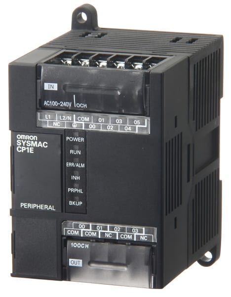OMRON - CP1E-E Kompaktsteuerung, 24 VDC Versorgungsspannung