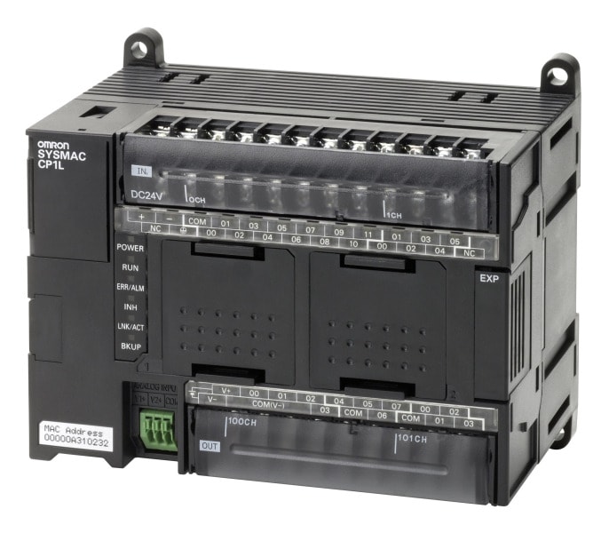 OMRON - CP1L-M Kompaktsteuerung, 24 VDC Versorgung, Ethernet