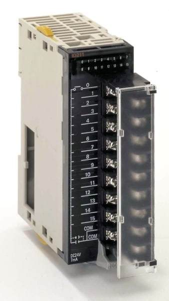 OMRON - Eingangsbaugruppe, 16 x 24 VDC-Eingänge, Schraubklemmen