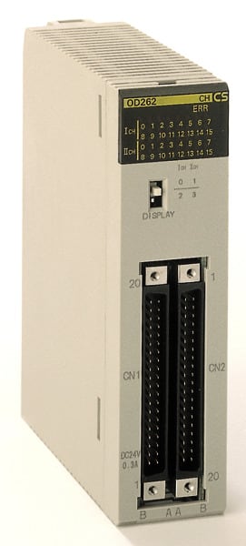 OMRON - Ausgangsbaugruppe, 64 x Transistorausgänge, PNP mit Kurzschl