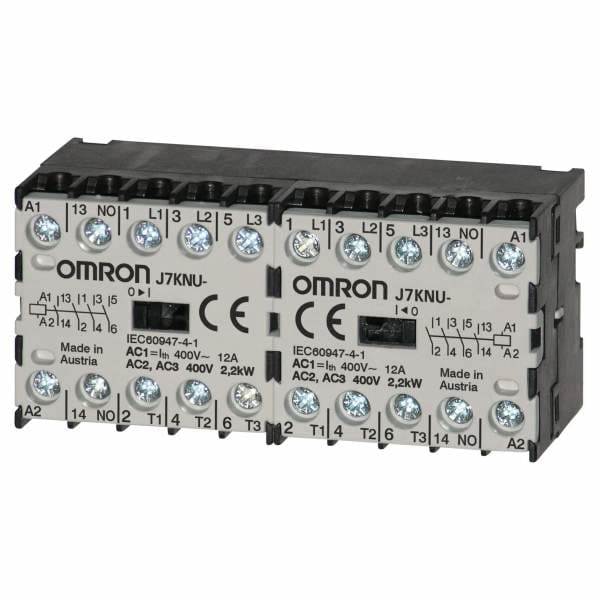 OMRON - Mikroschütz, umgekehrt verriegeltes Paar, 5A/2.2kW + 1 NC