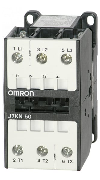 OMRON - 3-polig, 50 A/22 kW AC-3 (110 A AC1), 230 VAC