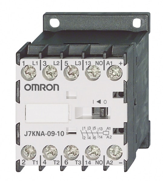 OMRON - 3-polig, 9 A/4 kW AC3 + 1 S-Hilfskontakt, 230 VAC