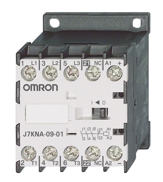 OMRON - 3-polig, 9 A/4 kW AC3 + 1 Ö-Hilfskontakt, 24 VAC