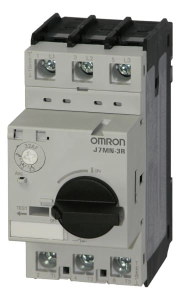 OMRON - 3-polig, 14 bis 22 A, Drehschalter, bis Schützgröße J7KN(G)