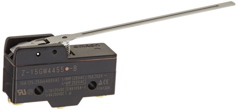 OMRON - Basisschalter, langer Gelenkhebel, 1 Wechsler, 15A