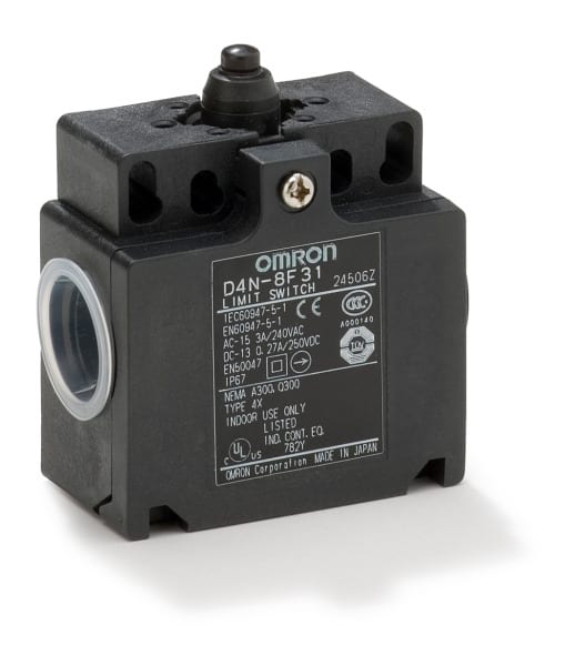 OMRON - Miniatur-Sicherheitspositionsschalter, 2 Kabeleinführungen