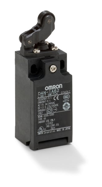 OMRON - 1 Kabeleinführung Pg13,5, Einweg-Rollenhebel (horizontal)