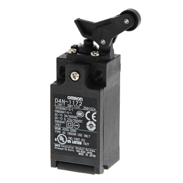 OMRON - 1 Kabeleinführung Pg13,5, Einweg-Rollenhebel (vertikal)