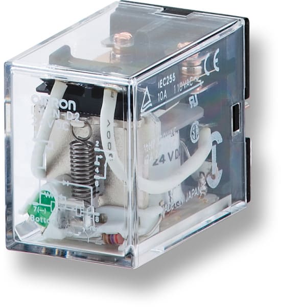 OMRON - Industrierelais LY Serie, 100/110VAC