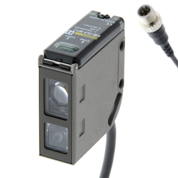 OMRON - Optischer Sensor, gerichtet, 50 bis 500 mm, DC, 3-adrig, NPN