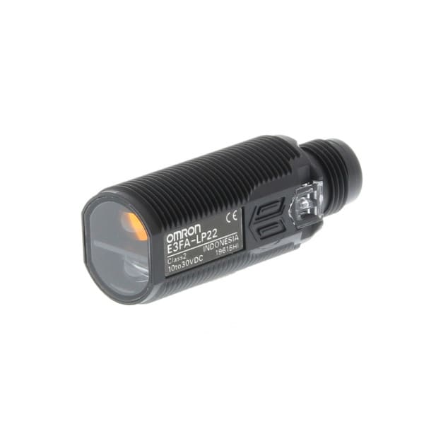 OMRON - Reflexionslichttaster, M18 kst., Hg.ausbl.,Sn:0,2m, Steck.M8
