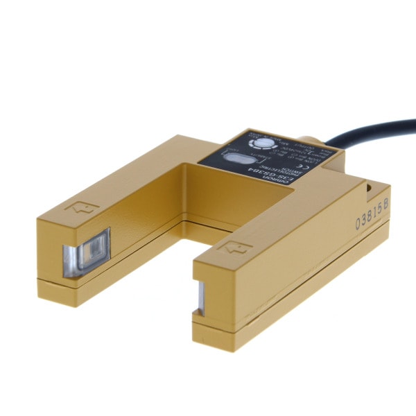 OMRON - Optischer Sensor, Steckplatz, 30 mm, DC, 3-adrig, NPN, 2-m-Kabel