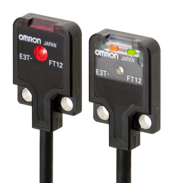 OMRON - Optischer Sensor, Einweglichtschranke flach, 0,5 m, DC, NPN
