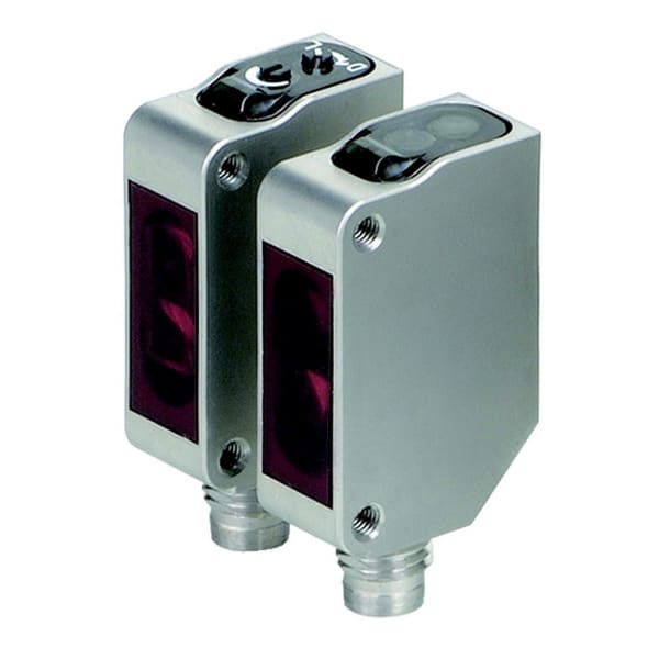 OMRON - Einweglichtschranke, IR, Kub., Edelst., Sn:0,8m, Stecker M8