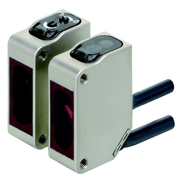 OMRON - Einweglichtschranke, IR, Kub., Edelst., Sn:0,8m, Kabel 5m