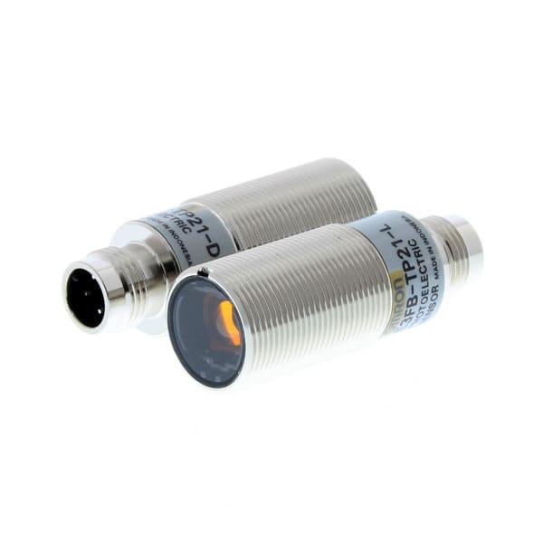 OMRON - Einweglichtschranke, rotlicht, M18 met., Sn:10m, Stecker M8