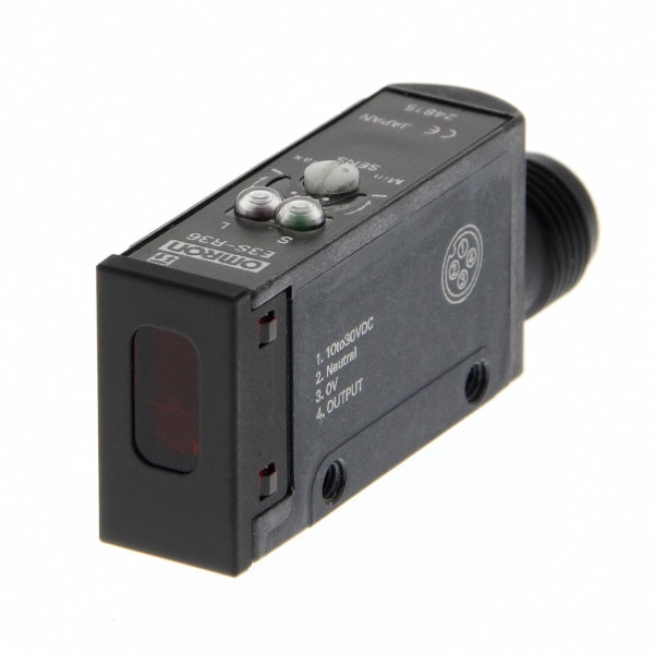 OMRON - Fotoelektrischer Sensor, retroreflektierend, 1 m, DC, 3-adrig, PNP, horiz