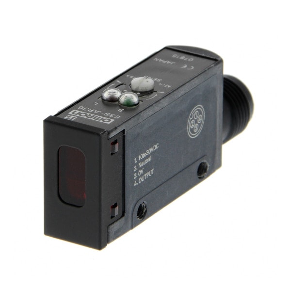 OMRON - Fotoschalter, Reflexionslichtschranke, Reichweite 0,1 to 2m, PBT-Gehäuse