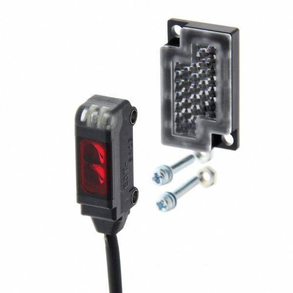 OMRON - Optischer Sensor, Reflektionslichtschranke, 0,2 m, DC, PNP
