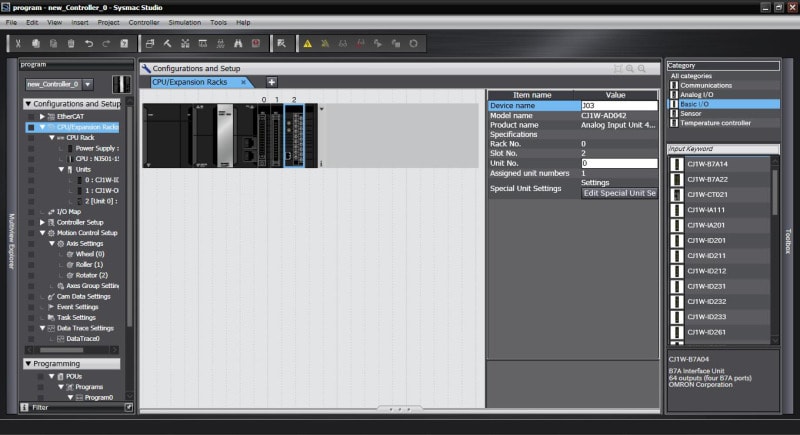 OMRON - Sysmac Studio V1, Vollversion, 1 Lizenznummer für 1 Anwender