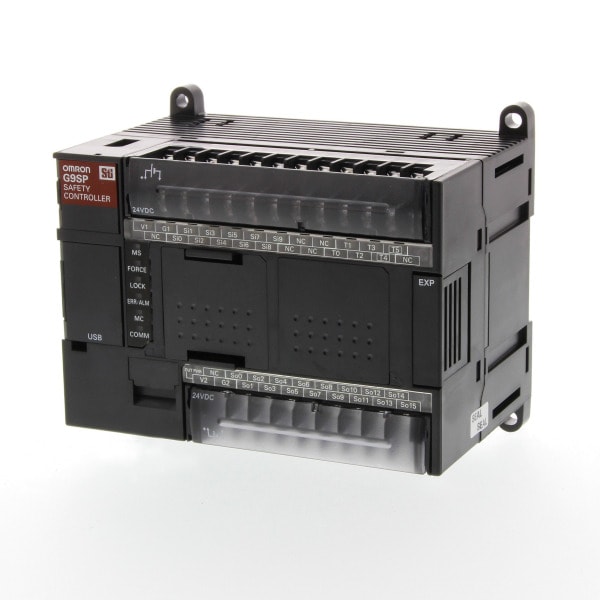 OMRON - Sicherheits-Controller, 10 s. dig. Eing. + 16 s. dig. Ausg.