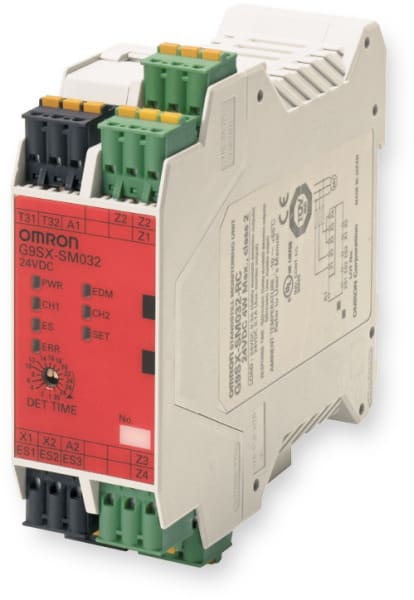 OMRON - Sicherer Stillstandswächter, Schraublosklemmen