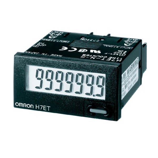 OMRON - LCD-Betriebsstundenzähler, schwarz, 48x24mm, o.Hilfsspannung