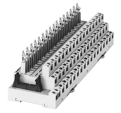 OMRON - Dezentrale E/A  - Relaisblock 24VDC npn (ohne Relais)