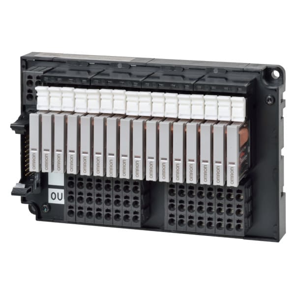 OMRON - Relaismodul, PLC Ausgang, 16 Kanäle, NPN, Push-In Anschluss