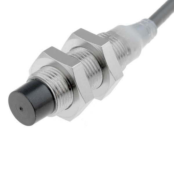 OMRON - Näherungsschalter, induktiv, M12, Edelstahl, nicht abgeschirmt, 8 mm, DC
