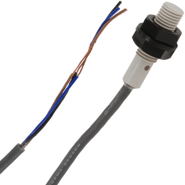 OMRON - Näherungssensor, induktiv, Schaltabstand Sn=1mm, bündig, Polyacryla