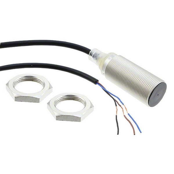 OMRON - Ind. Näherungsschalter M18, bündig, Sn:8mm,PNP,Kabel 2m