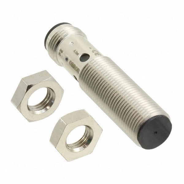 OMRON - Induktiver Sensor - LITE Linie, Schaltabstand 4mm, bündig, Messing-Gehäuse kurz