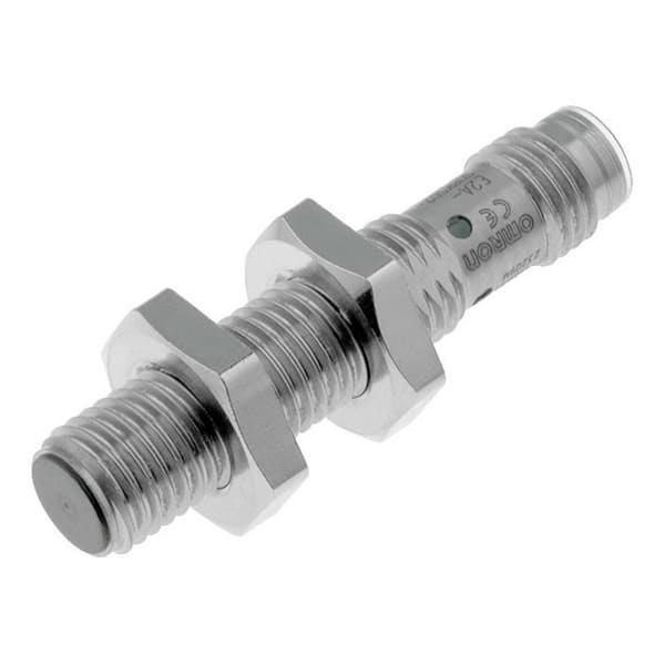 OMRON - Näherungsschalter, Edelstahl, induktiv, M8, abgeschirmt, 2mm